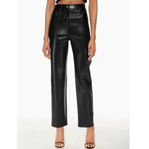 Aritzia Wilfred The Melina Leather Pant